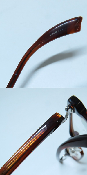 実際に弊社で買取させて頂いた999.9/フォーナインズ ALL STANDARD 度入り眼鏡/メガネフレーム NP-14の画像 8枚目