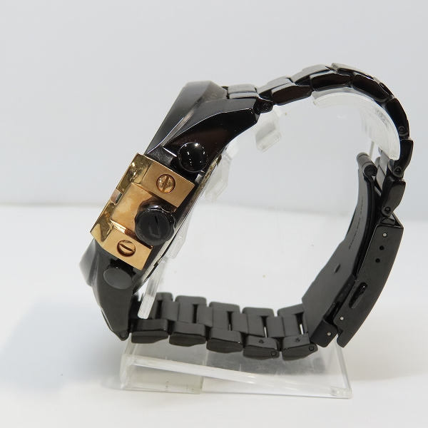 実際に弊社で買取させて頂いたDIESEL/ディーゼル MEGA CHIEF/メガチーフ クロノグラフ DZ-4309【動作未確認】の画像 1枚目