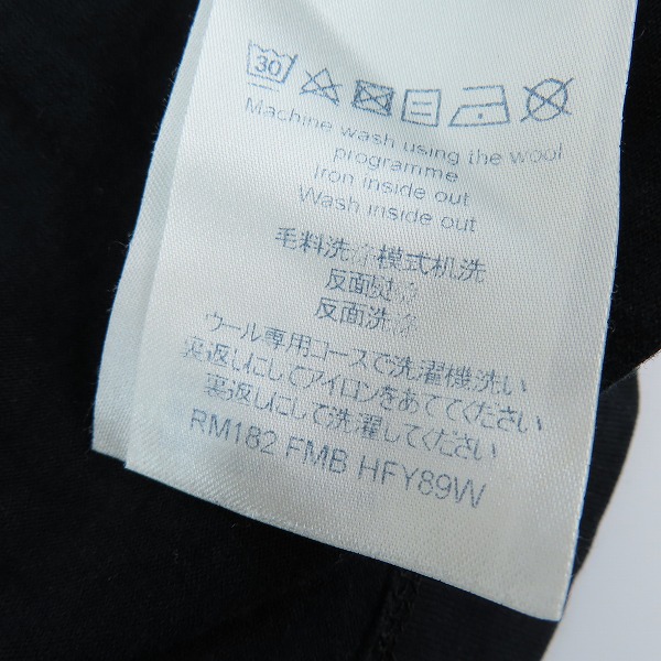 実際に弊社で買取させて頂いた【JPタグ】LOUIS VUITTON/ルイヴィトン 18AW Peace and Love Tee/ピースアンドラブTシャツ RM182 FMB HFY89W/Lの画像 3枚目