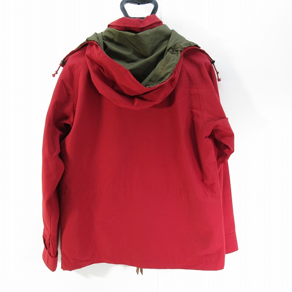 実際に弊社で買取させて頂いたCALEE/キャリー マウンテンパーカー レッド /Mの画像 1枚目