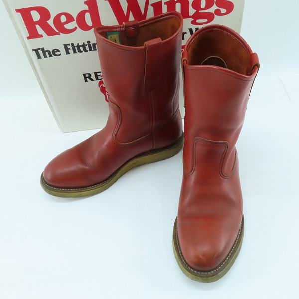 実際に弊社で買取させて頂いたRED WING/レッドウィング 90年代 ペコスブーツ 旧犬タグ 866 /7