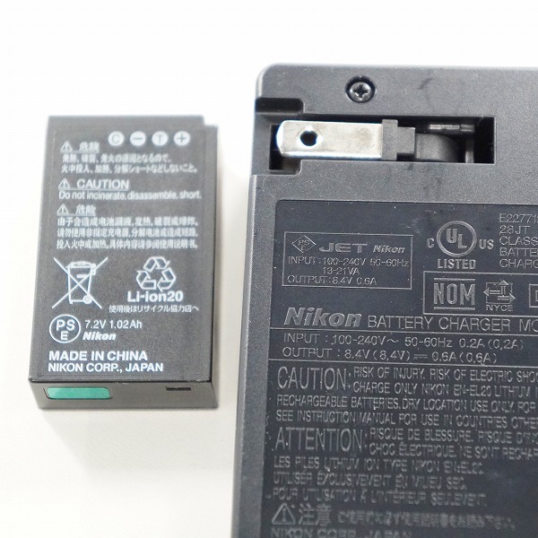 実際に弊社で買取させて頂いたNikon/ニコン 1 J1 ミラーレス一眼 デジタルカメラ ボディ 簡易動作確認済みの画像 9枚目