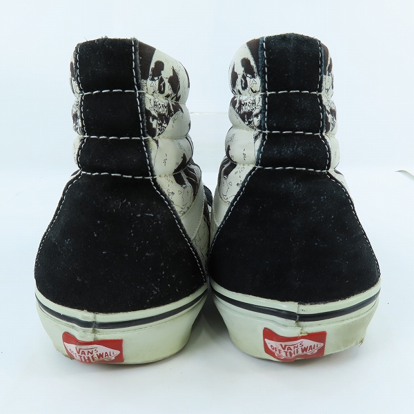 実際に弊社で買取させて頂いたVANS/バンズ SK8-HI REISSUE SKULLS スカル柄 ハイカットスニーカー 29.5cmの画像 1枚目