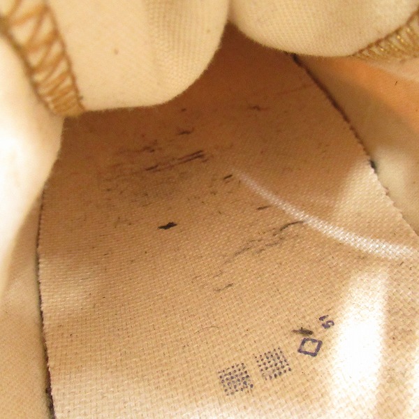 実際に弊社で買取させて頂いたCONVERSE/コンバース OX ALL STAR/オールスター OX キャメル  ウール 生地 1CL322/29の画像 7枚目