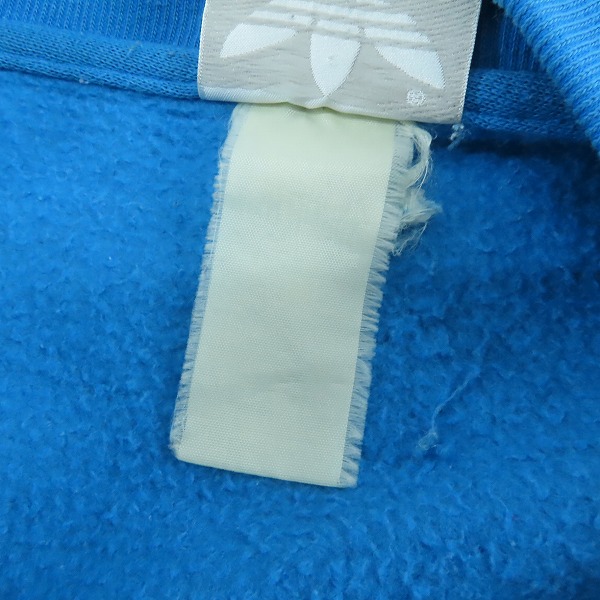 実際に弊社で買取させて頂いたadidas/アディダス ヴィンテージ 銀タグ ジップアップ プルオーバーパーカーの画像 3枚目