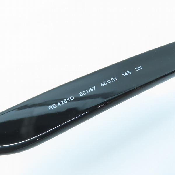 実際に弊社で買取させて頂いたRay-Ban/レイバン クラシック アイウエア/サングラス RB4261D 601/87の画像 6枚目
