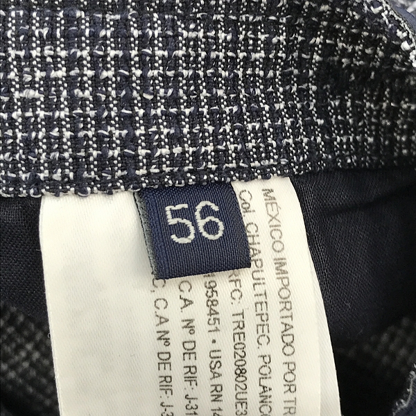 実際に弊社で買取させて頂いたADOLFO DOMINGUEZ/アドルフォドミンゲス テーラードジャケット /56の画像 3枚目