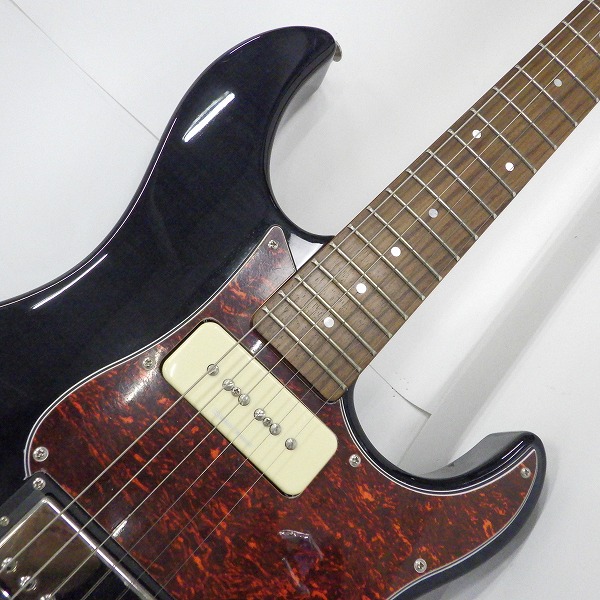 実際に弊社で買取させて頂いた★YAMAHA/ヤマハ PACIFICA/パシフィカ PAC611HFM TBL ダンカン製PU・コイルタップ搭載 ギグケース付の画像 4枚目