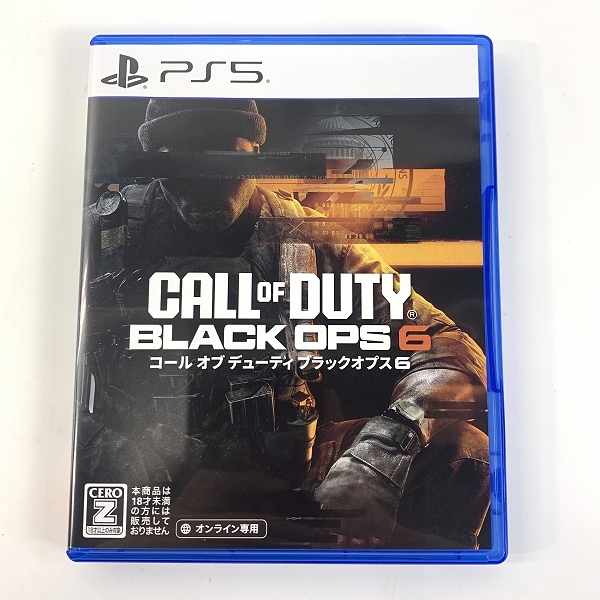 実際に弊社で買取させて頂いたPS5/プレイステーション5 ソフト Call of Duty: Black Ops 6/コールオブデューティ ブラックオプス6/CoD 【動作未確認】