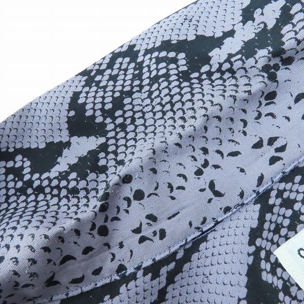 実際に弊社で買取させて頂いたWACKO MARIA /ワコマリア 23SS PYTHON OPEN COLLAR SHIRT パイソンオープンカラーシャツXLの画像 4枚目