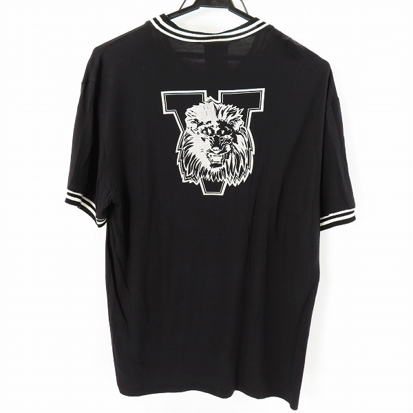 実際に弊社で買取させて頂いたVERSUS VERSACE/ヴェルサスヴェルサーチ シルク混 プリントTシャツ /38の画像 1枚目