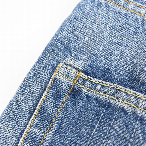 実際に弊社で買取させて頂いたvisvim/ビズビム SOCIAL SCULPTURE DENIM 03 DAMAGED-10/03D10 デニムパンツ ジーンズ ダメージ加工 0116305005002 W32 L30の画像 8枚目