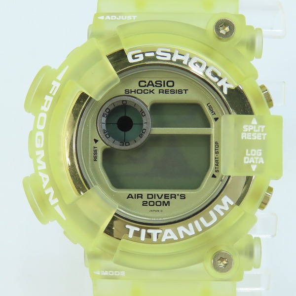 実際に弊社で買取させて頂いたG-SHOCK/Gショック W.C.C.S FROGMAN/フロッグマン ELマンタ DW-8201WC-9T【動作未確認】