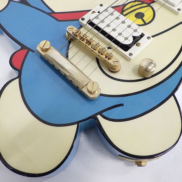 実際に弊社で買取させて頂いた★ESP×ドラえもん コラボレーション 初代 200本限定 アンプ内蔵エレキギター ソフトケース付の画像 5枚目