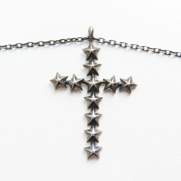 実際に弊社で買取させて頂いた(2)AMP JAPAN/アンプジャパン スタークロス ネックレス/ペンダントの画像 1枚目