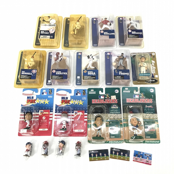 実際に弊社で買取させて頂いた【おまとめ/未開封】マクファーレントイズ/コリンシアン 他 SPORTSPICS/HEADLINERS 等 MLB/メジャーリーグ フィギュア