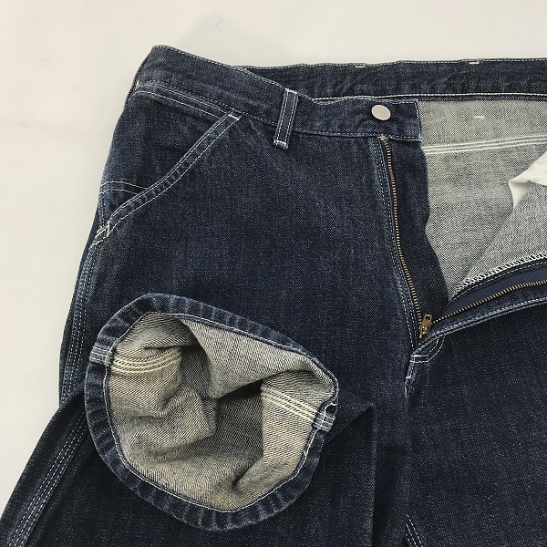実際に弊社で買取させて頂いたCarhartt/カーハート デニム ペインターパンツ 0083/32×34の画像 5枚目