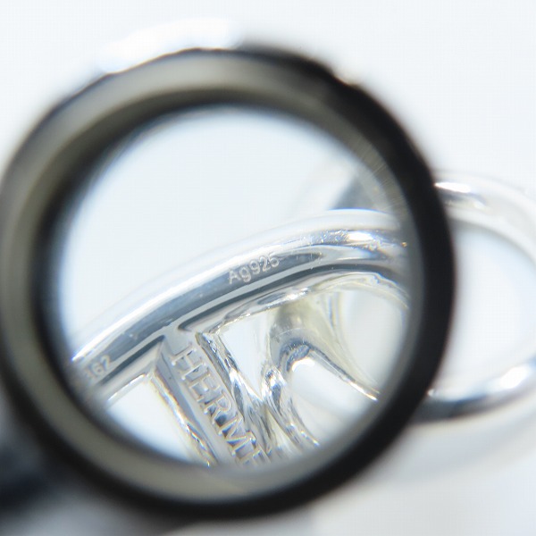 実際に弊社で買取させて頂いたHERMES/エルメス シェーヌダンクルGM 29リンク ネックレス の画像 5枚目