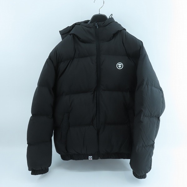 実際に弊社で買取させて頂いたAAPE BY A BATHING APE/エーエイプバイアベイシングエイプ AAPE NOW HOODIE DOWN JACKET/ダウンジャケット AAPDNM7654XXN/XL