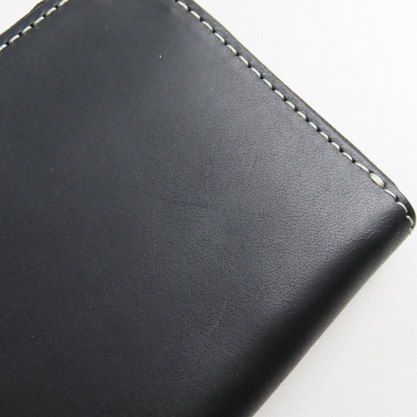実際に弊社で買取させて頂いた土屋鞄製造所/ツチヤカバン L字ファスナー レザー ウォレット/財布/コインケース/小銭入れ ブラックの画像 6枚目