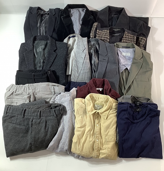 実際に弊社で買取させて頂いた【おまとめ】エディフィス/エポカ ウォモ/ジャーナルスタンダード 他 ジャケット/ベスト/パンツ 等の画像 0枚目