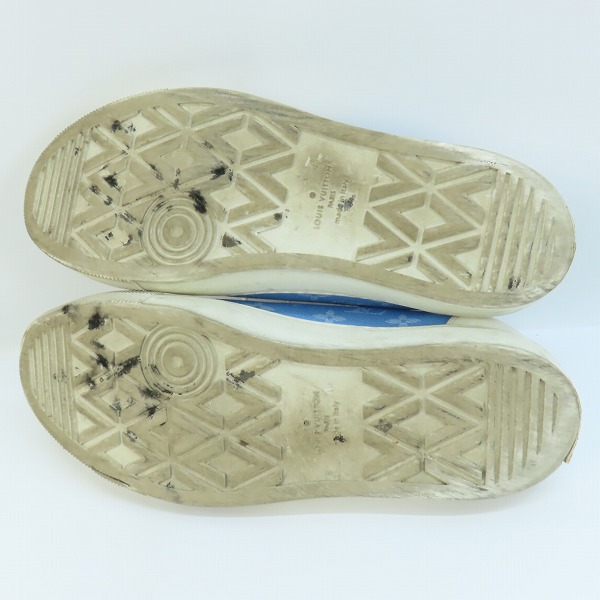 実際に弊社で買取させて頂いたLOUIS VUITTON/ルイヴィトン タトゥーライン レザースニーカー FD0260/9の画像 2枚目