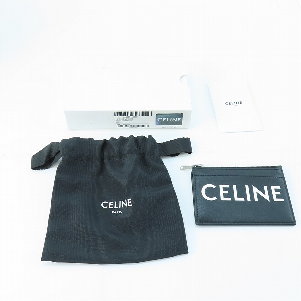 実際に弊社で買取させて頂いたCELINE/セリーヌ カーフスキン カードケース コインケース 10F99-3DMF-38SIの画像 8枚目