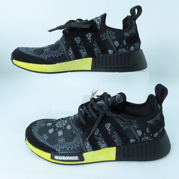 実際に弊社で買取させて頂いた【未使用】adidas×NEIGHBORHOOD/アディダス×ネイバーフッド NMD R1 ペイズリー GY4157/27の画像 3枚目