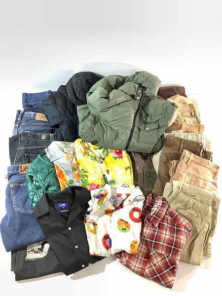 実際に弊社で買取させて頂いた【おまとめ】カーハート/エルエフワイティー/ランチャーバイショット 他 長袖シャツ/キルティング ベスト/デニムパンツ 等