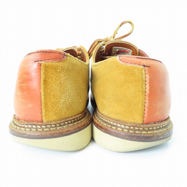 実際に弊社で買取させて頂いたRED WING/レッドウィング B&Y ユナイテッドアローズ別注 OXFORD/オックスフォード シューズ 8098/9Dの画像 1枚目