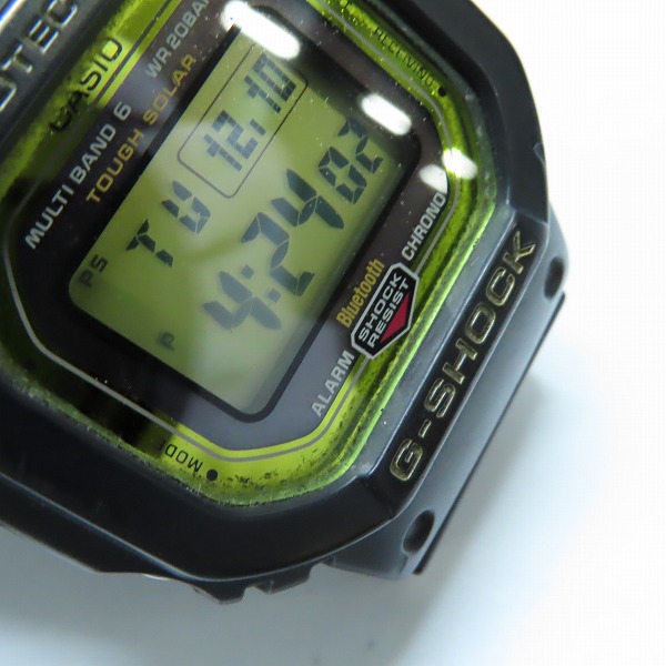 実際に弊社で買取させて頂いたG-SHOCK/Gショック Connected スマートフォンリンク GW-B5600BC-1JFの画像 6枚目