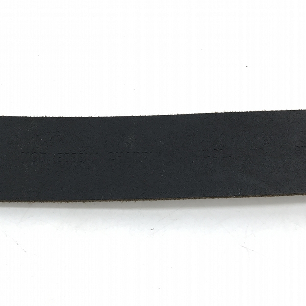 実際に弊社で買取させて頂いた【JPタグ】DIESEL/ディーゼル チェーン装飾 レザーベルト 90cm の画像 5枚目