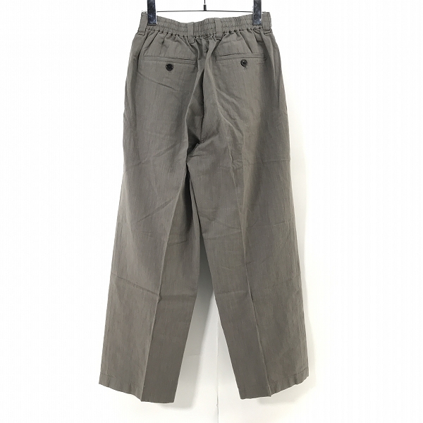 実際に弊社で買取させて頂いたURBAN RESEARCH/アーバンリサーチ LINENイージートラウザー チャコール UR35-14B008/Sの画像 1枚目