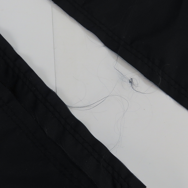 実際に弊社で買取させて頂いた(1)【未使用】BLACK COMME des GARCONS/ブラックコムデギャルソン 短冊ナイロンコート AD2019 1D-J041/Sの画像 5枚目