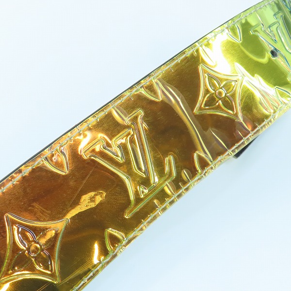 実際に弊社で買取させて頂いたLOUIS VUITTON/ルイヴィトン 19SS モノグラム サンチュール プリズム モノグラム ベルト M0251/100/40の画像 7枚目