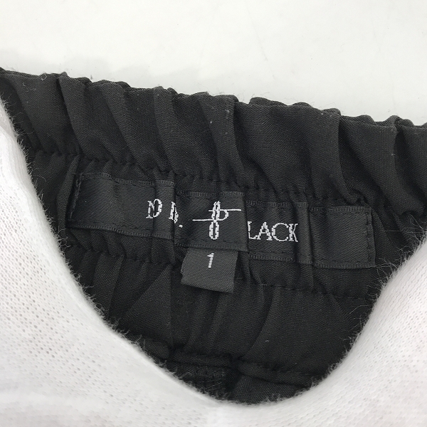 実際に弊社で買取させて頂いたNO ID.BLACK/ノーアイディー ドレープラップイージートラウザーズ 452006-446P/1の画像 2枚目