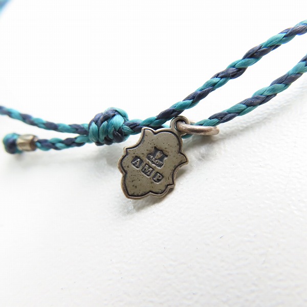 実際に弊社で買取させて頂いたAMP JAPAN/アンプジャパン スター ブレスレット ブルーの画像 5枚目