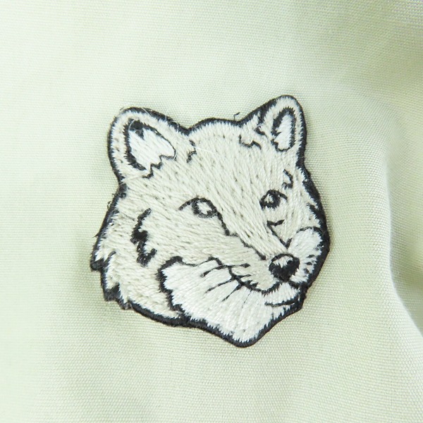 実際に弊社で買取させて頂いたMAISON KITSUNE/メゾンキツネ BOLD FOX HEAD RELAXED SHIRT/ASH シャツ MM00403WC5030/Sの画像 5枚目