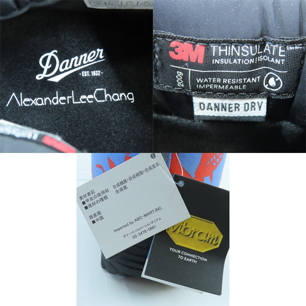 実際に弊社で買取させて頂いた【未使用】 Danner×Alexander Lee Chang/ダナー×アレキサンダーリーチャン FREDDO LOW/フレッド ローカットブーツ D120375/27の画像 7枚目