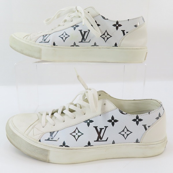 実際に弊社で買取させて頂いたLOUIS VUITTON/ルイヴィトン タトゥーライン モノグラム レザースニーカー LD1200 8の画像 3枚目