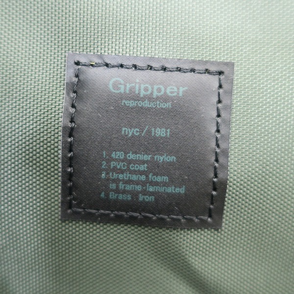 実際に弊社で買取させて頂いたPORTER/ポーター Gripper/グリッパー トートバッグ ブラックの画像 4枚目