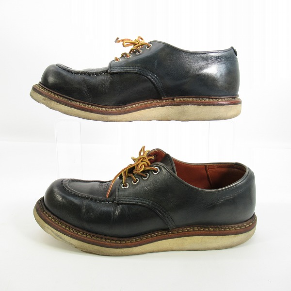 実際に弊社で買取させて頂いたRED WING/レッドウィング 旧羽タグ フォアマン レザーシューズ 8100/8Dの画像 3枚目