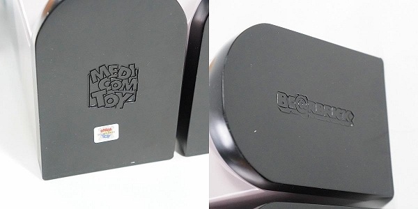 実際に弊社で買取させて頂いた★(3)【未使用】MEDICOM TOY/メディコムトイ BE@RBRICK/ベアブリック ANA CA10代目 ペコちゃん & CAPTAIN ポコちゃん 1000%の画像 6枚目