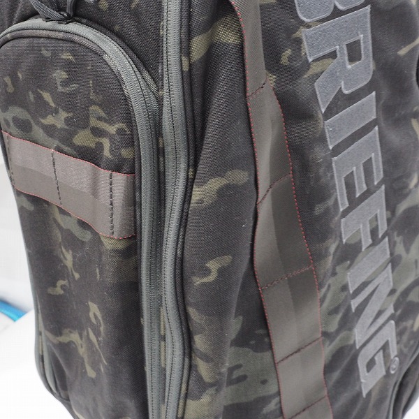 実際に弊社で買取させて頂いたBRIEFING/ブリーフィング CR-5 #02 ゴルフ 9.5型 5分割キャディバッグ マルチカム・ブラック の画像 6枚目