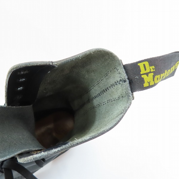 実際に弊社で買取させて頂いたDr.Martens/ドクターマーチン ENGLAND製 10ホール レースアップブーツの画像 4枚目