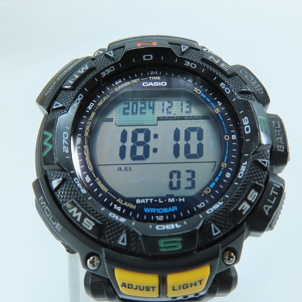 実際に弊社で買取させて頂いたCASIO/カシオ PROTREK/プロトレック トリプルセンサー PRG-240