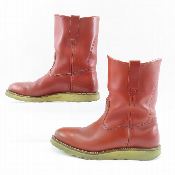 実際に弊社で買取させて頂いたRED WING/レッドウィング 90年代 ペコスブーツ 旧犬タグ 866 /7の画像 3枚目
