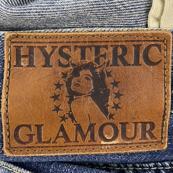実際に弊社で買取させて頂いたHYSTERIC GLAMOUR/ヒステリックグラマー デニムパンツ スタッズ/ダメージ加工/VCR加工 0224AP08/28の画像 3枚目