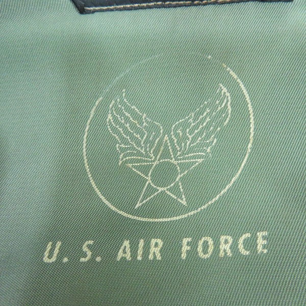 実際に弊社で買取させて頂いた米軍 ヴィンテージ N-3B フライトジャケット 8415-269-0419/Mの画像 3枚目