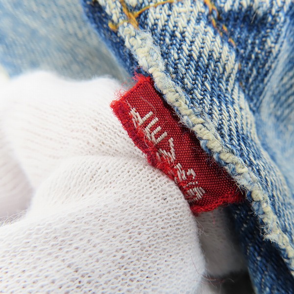 実際に弊社で買取させて頂いたLEVI'S/リーバイス ヴィンテージ 70s 501 刻印2/点々/不均等V/ビッグE/セルビッジ デニムパンツW30L30の画像 3枚目